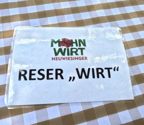 Ausfahrt zum Mohnwirt